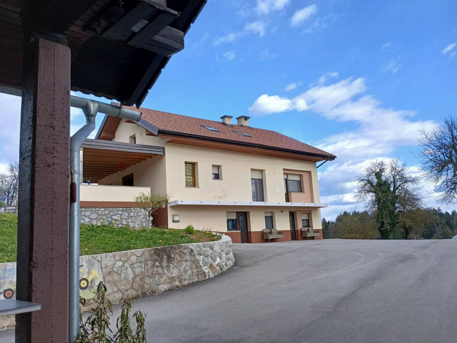 Luxury Apartment Ana With Hot Tub Visnja Gora Екстер'єр фото